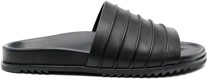 Rick Owens Ruhlmann Granola slippers Zwart