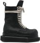 Rick Owens Turbo Cyclops leren enkellaarzen Zwart - Thumbnail 1