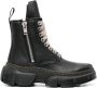 Dr. Martens x Rick Owens x Rick Owens 1460 leren laarzen Zwart - Thumbnail 1