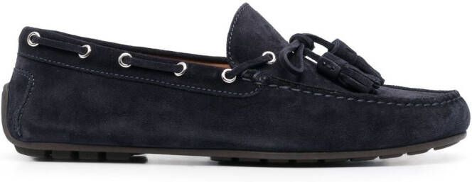 RLX Ralph Lauren Harold suède loafers Blauw