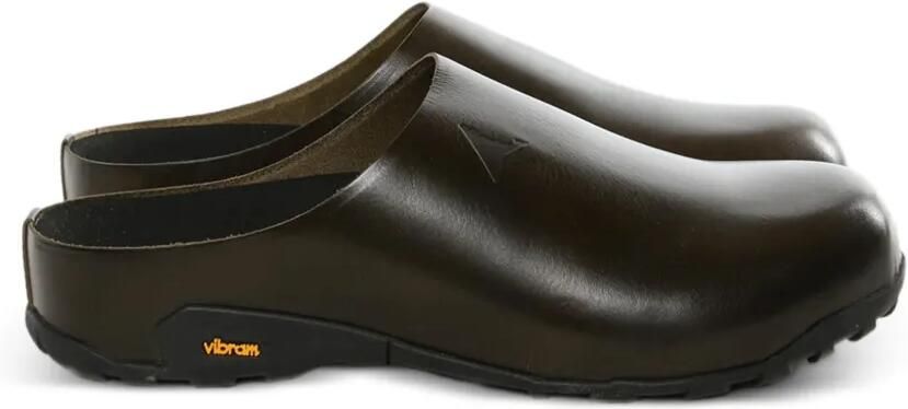 ROA Fedaia slip-on leren muiltjes Groen