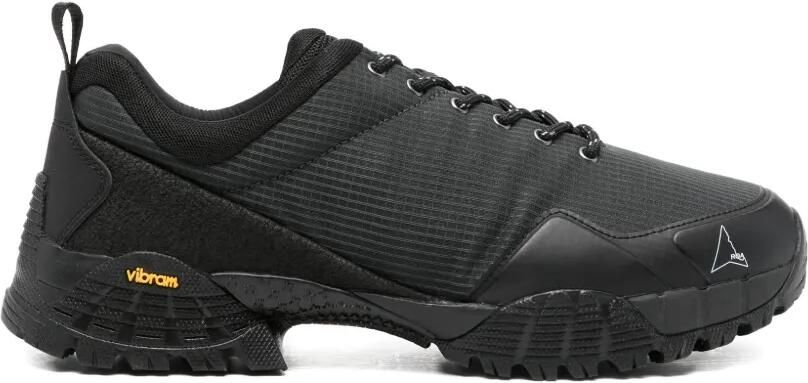 ROA Low-top sneakers met textuur Zwart