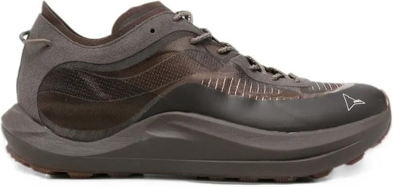 ROA paneled mesh-trim sneakers Bruin