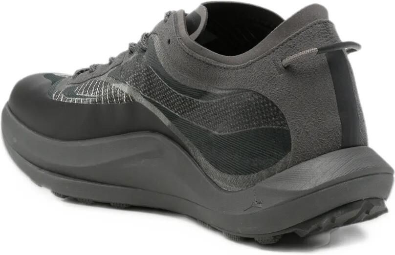 ROA panelled lace-up sneakers Grijs - Foto 3