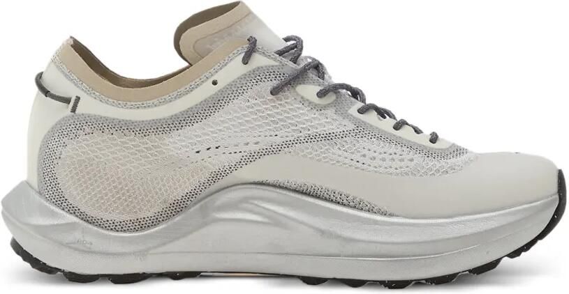 ROA Sella sneakers met mesh vlak Grijs