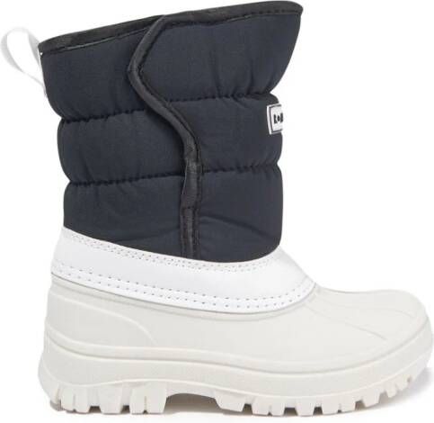 Roarsome Gevoerde snow boots met logo-applicatie Zwart