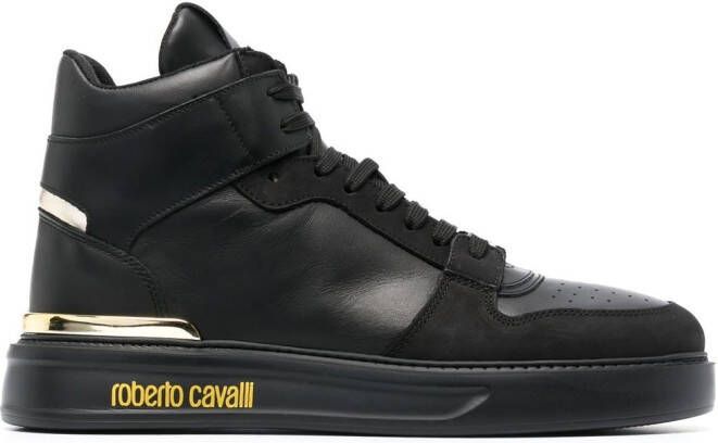 Roberto Cavalli High-top sneakers Zwart