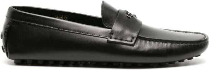 Roberto Cavalli Mirror Snake loafers Zwart