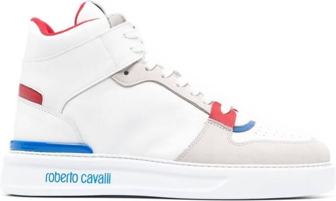 Roberto Cavalli High-top sneakers Wit
