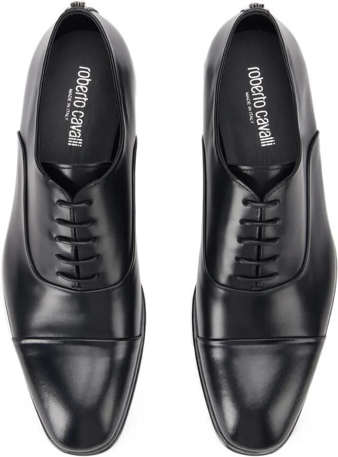 Roberto Cavalli cap-toe derby shoes Zwart - Foto 4