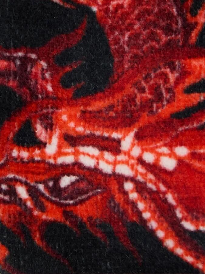 Roberto Cavalli Fluwelen loafers met print Zwart - Foto 4