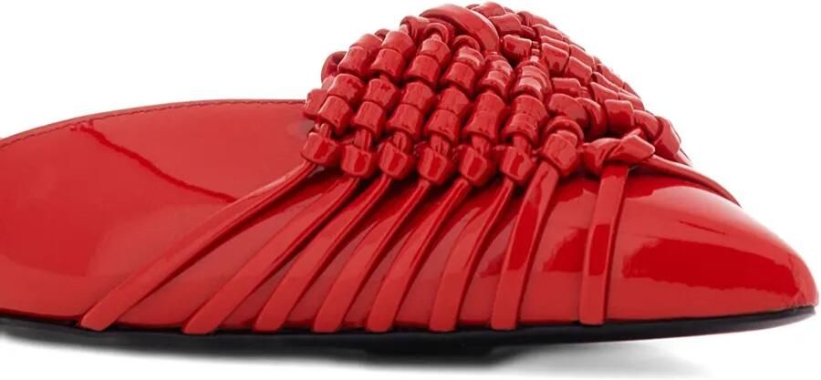 Roberto Cavalli Geweven sandalen Rood - Foto 3