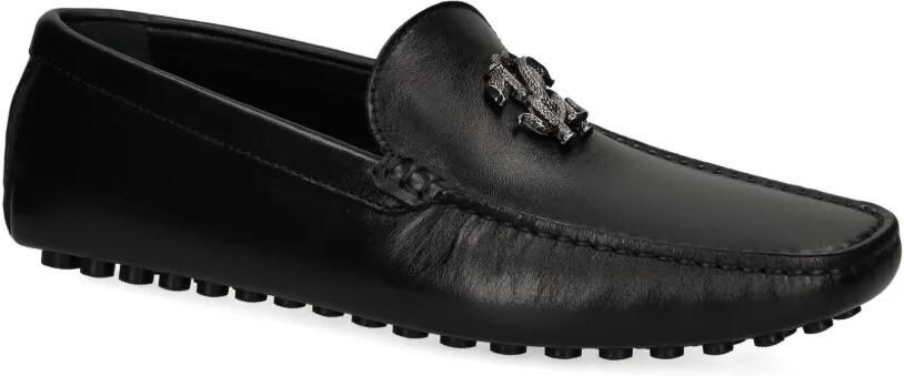 Roberto Cavalli Leren loafers Zwart - Foto 4