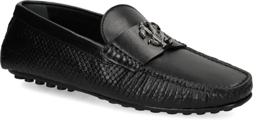 Roberto Cavalli Leren loafers Zwart - Foto 3