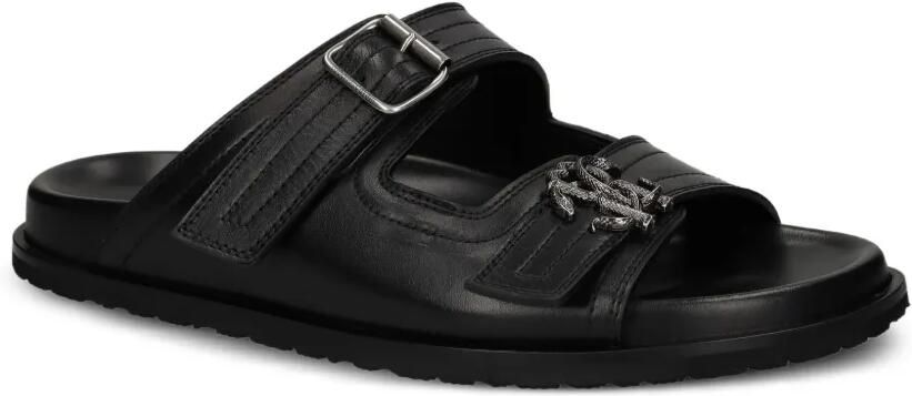 Roberto Cavalli Leren sandalen Zwart - Foto 4