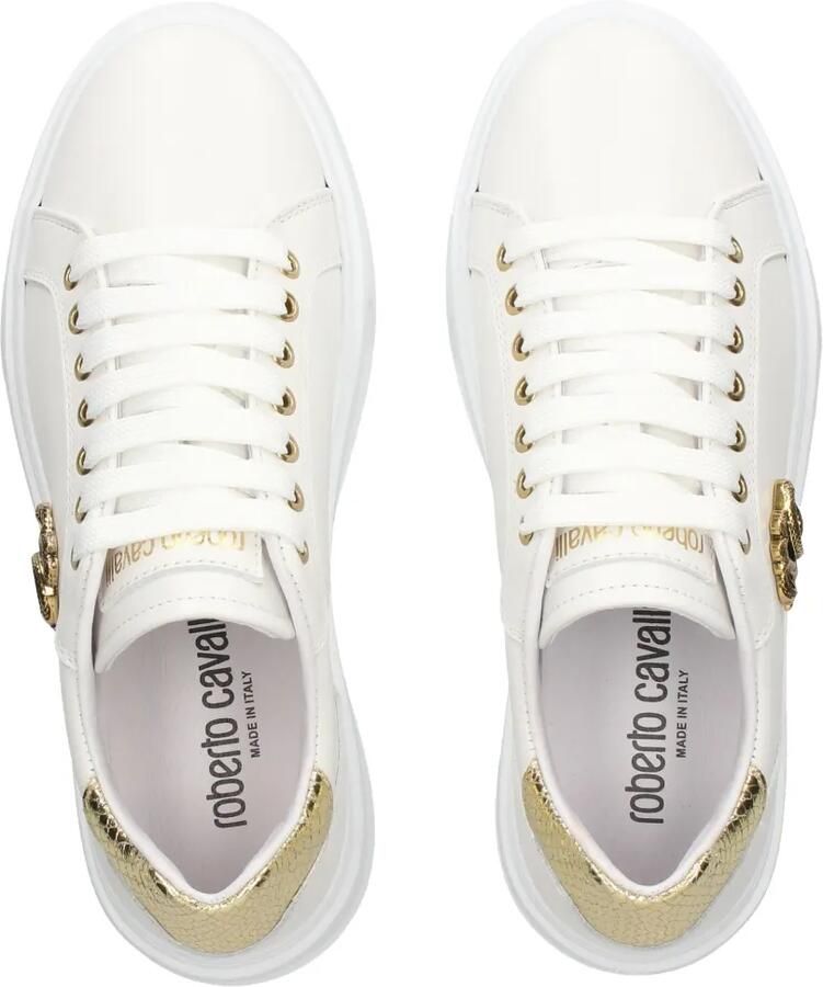 Roberto Cavalli Leren sneakers Beige - Foto 2