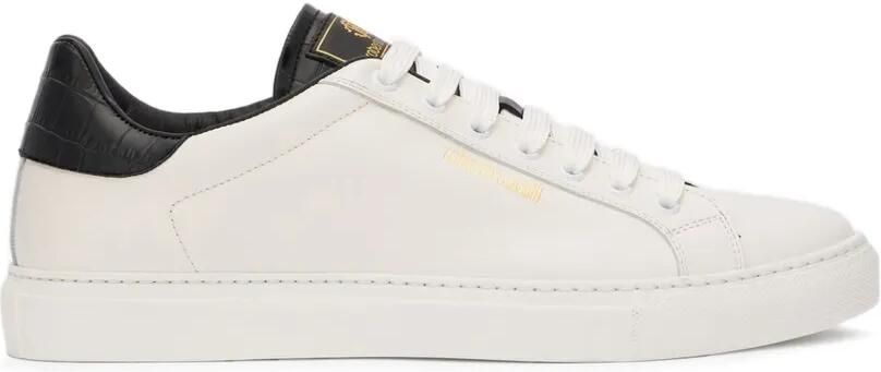 Roberto Cavalli Leren sneakers Wit