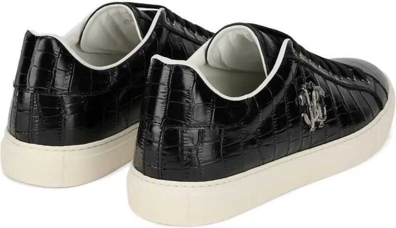 Roberto Cavalli Leren sneakers Zwart - Foto 4