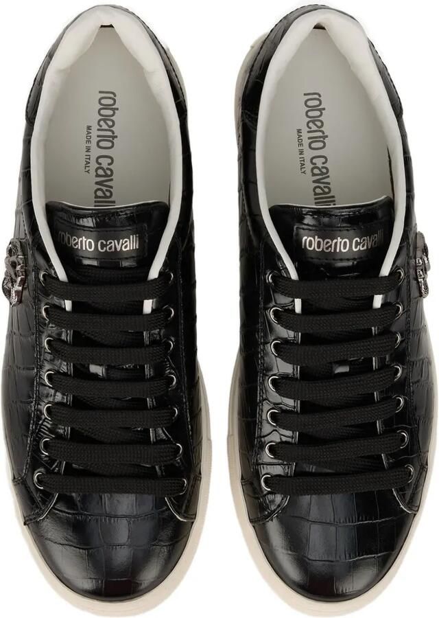 Roberto Cavalli Leren sneakers Zwart - Foto 2