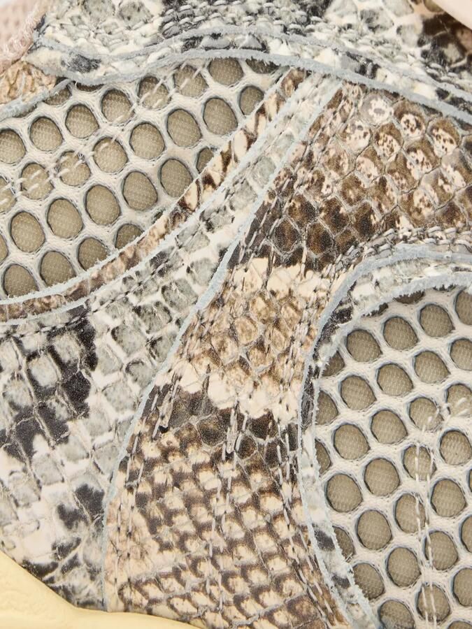 Roberto Cavalli Low-top sneakers met slangen-effect Beige - Foto 2