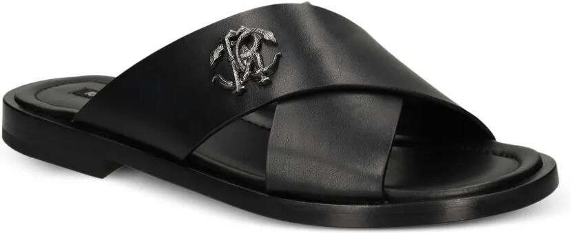 Roberto Cavalli Mirror Snake sandalen Zwart - Foto 4