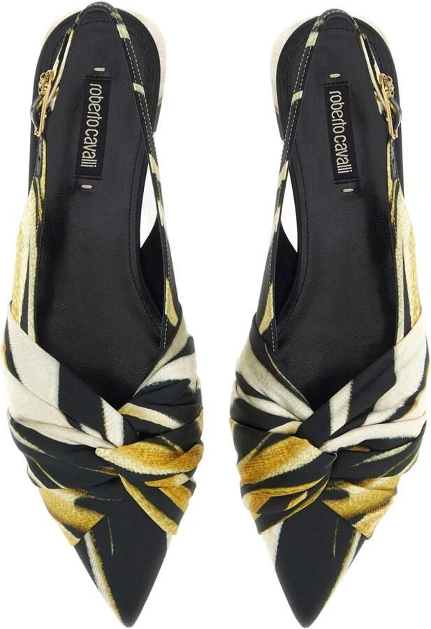 Roberto Cavalli Pettegola slingback pumps Zwart - Foto 2
