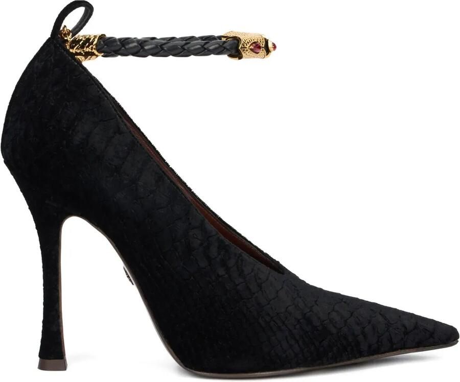 Roberto Cavalli Pumps met gevlochten band Zwart