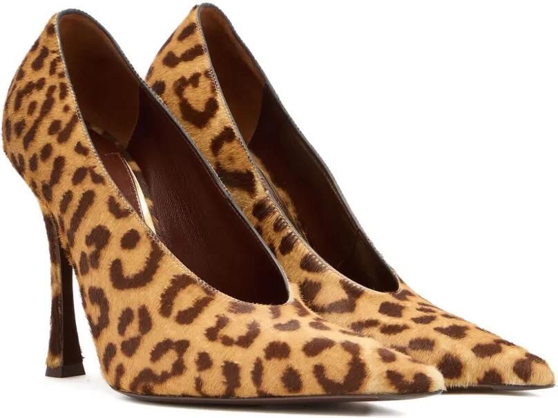 Roberto Cavalli Pumps met luipaardprint Bruin - Foto 5