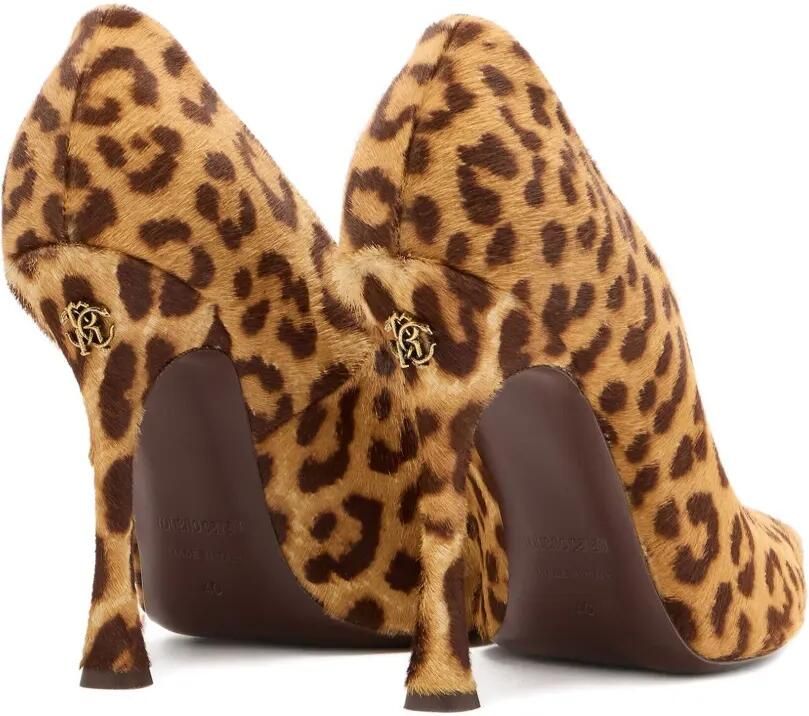 Roberto Cavalli Pumps met luipaardprint Bruin - Foto 3