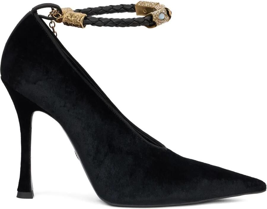Roberto Cavalli Pumps met puntige neus Zwart