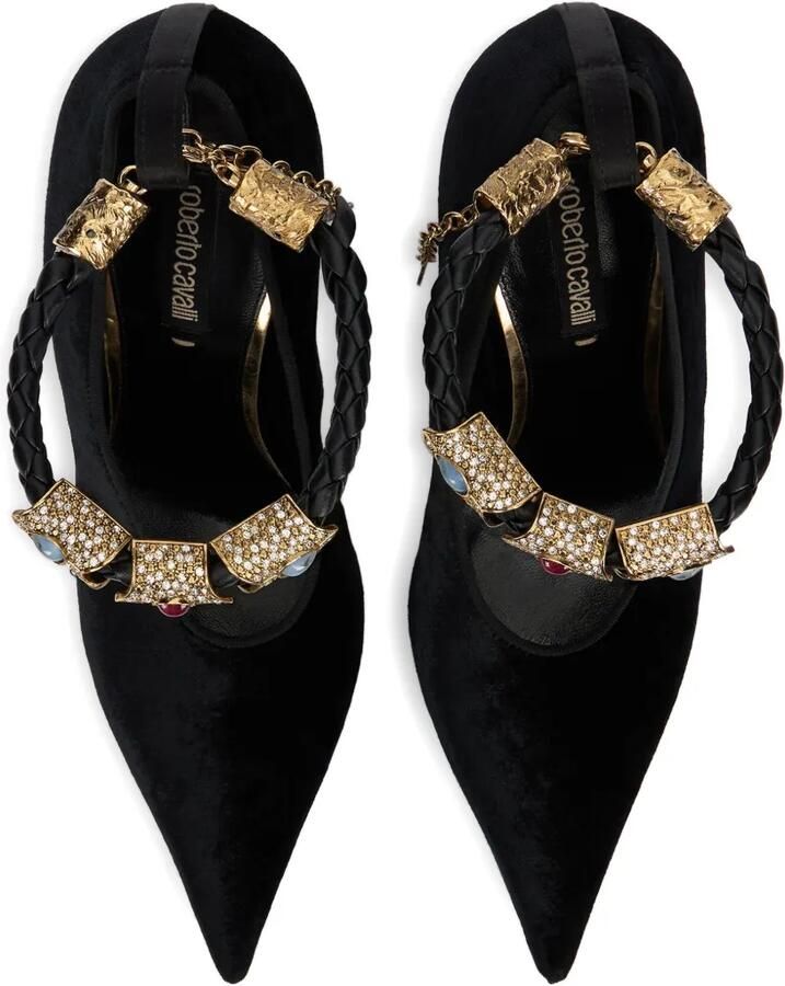 Roberto Cavalli Pumps met puntige neus Zwart - Foto 2