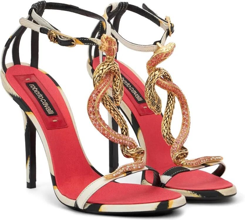 Roberto Cavalli Ray Of Paradise sandalen Wit - Foto 4