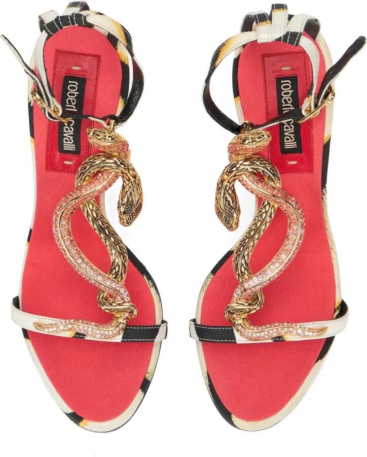 Roberto Cavalli Ray Of Paradise sandalen Wit - Foto 3