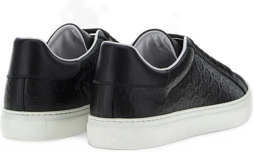 Roberto Cavalli RC Monogram-embossed sneakers Zwart - Foto 3
