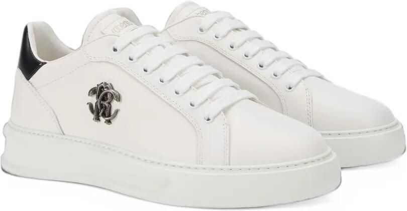Roberto Cavalli RC Monogram sneakers Wit - Foto 4
