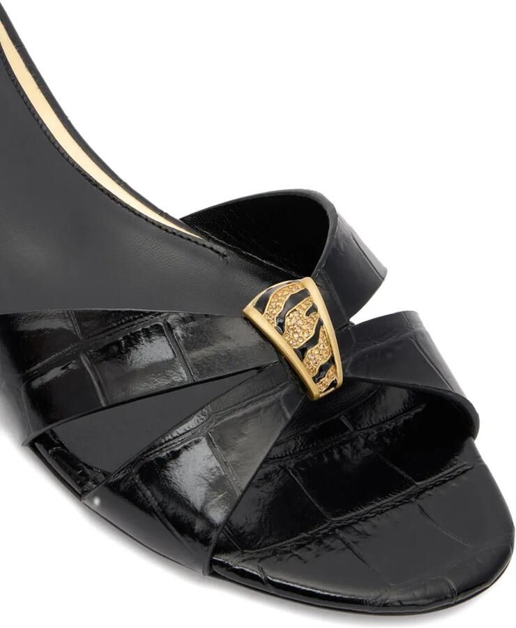 Roberto Cavalli Sandalen met gekruiste bandjes en juwelen Zwart - Foto 2