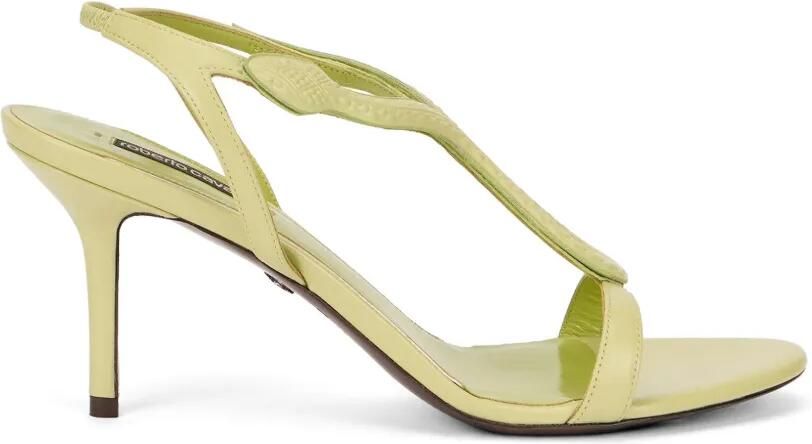 Roberto Cavalli Sandalen met gewelfd bandje Groen