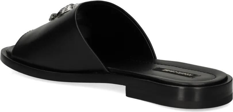 Roberto Cavalli Sandalen met monogram-applicatie Zwart - Foto 3