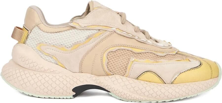 Roberto Cavalli Sneakers met chunky zool Beige