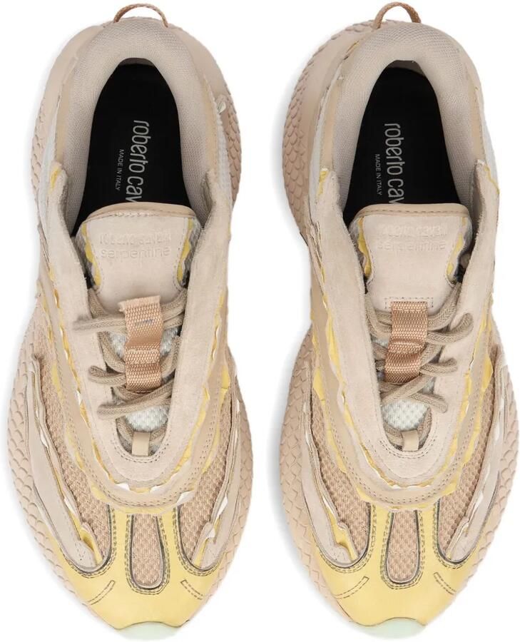 Roberto Cavalli Sneakers met chunky zool Beige - Foto 3