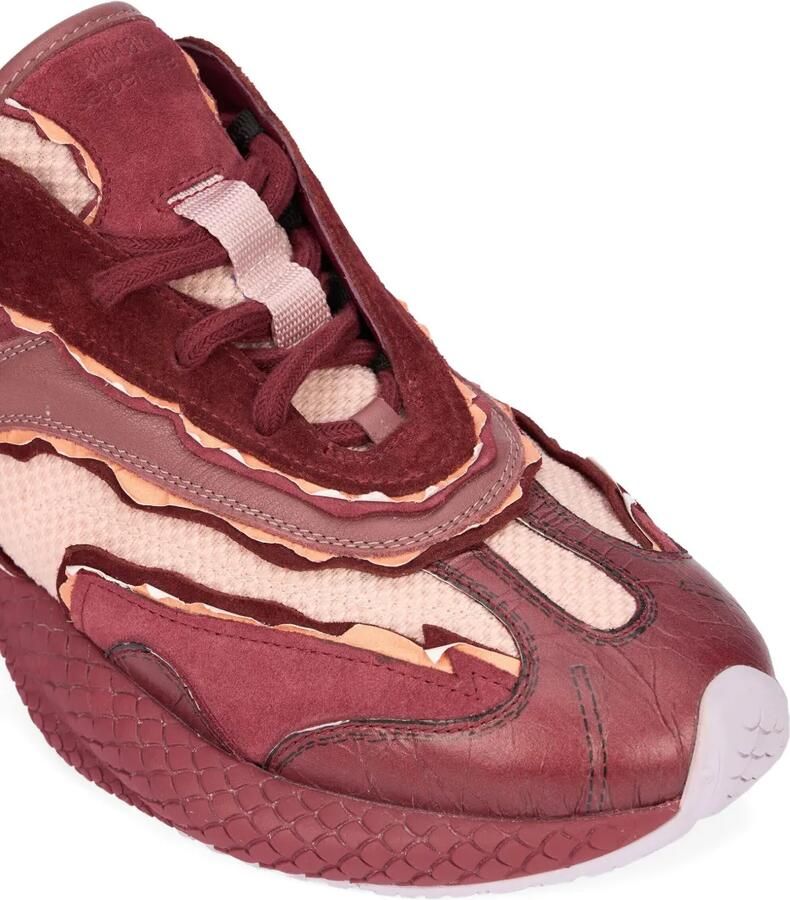 Roberto Cavalli Sneakers met colourblocking Rood - Foto 2