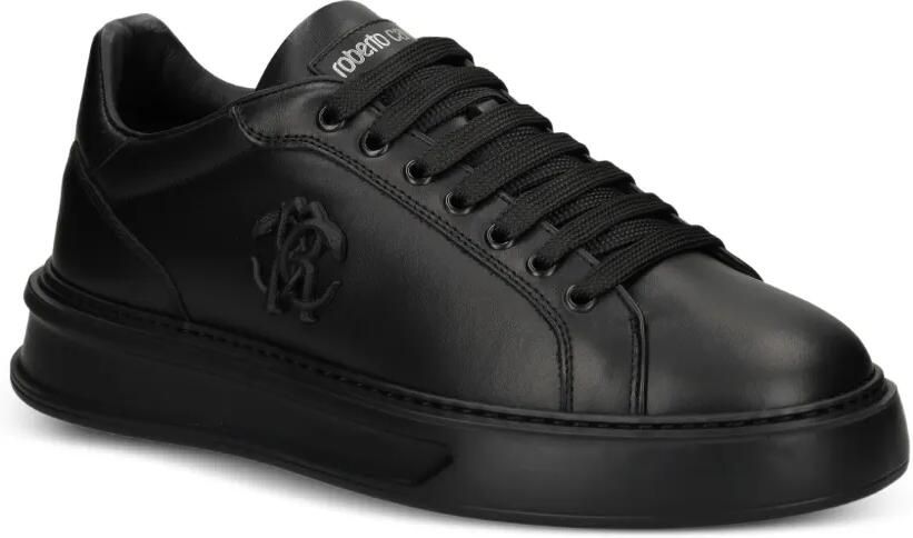 Roberto Cavalli Sneakers met logo-applicatie Zwart - Foto 4