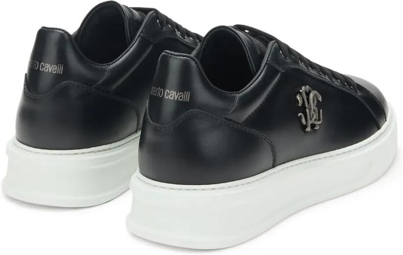 Roberto Cavalli Sneakers met logo-plakkaat Zwart - Foto 4