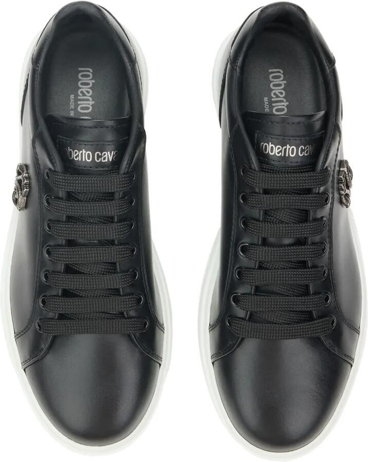 Roberto Cavalli Sneakers met logo-plakkaat Zwart - Foto 2