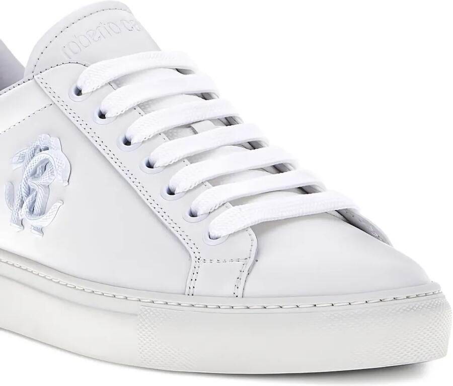 Roberto Cavalli Sneakers met logo-reliëf Wit - Foto 2