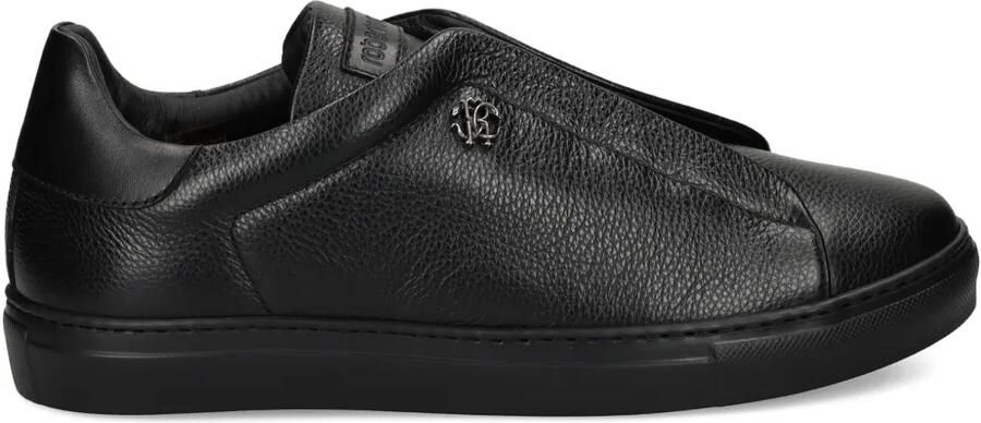 Roberto Cavalli Sneakers met logoplakkaat Zwart