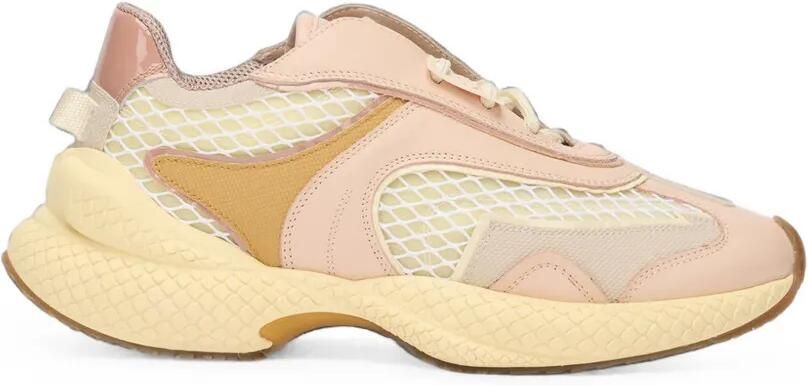 Roberto Cavalli Sneakers met mesh Roze