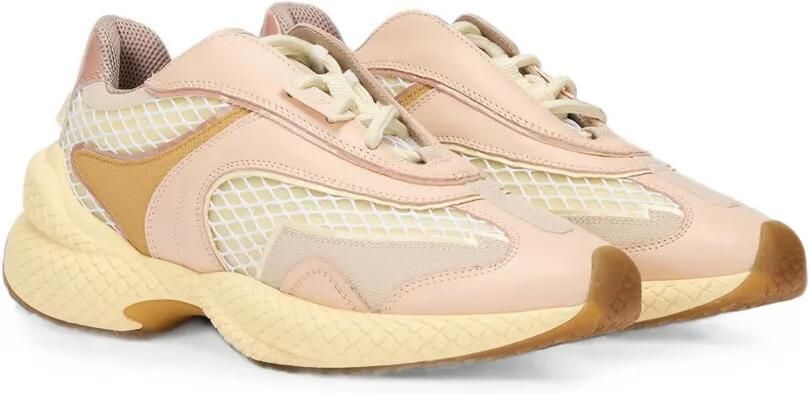 Roberto Cavalli Sneakers met mesh Roze - Foto 4