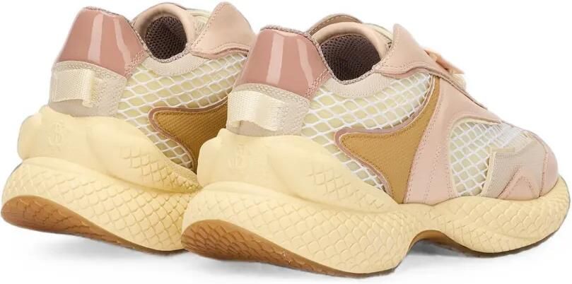 Roberto Cavalli Sneakers met mesh Roze - Foto 3