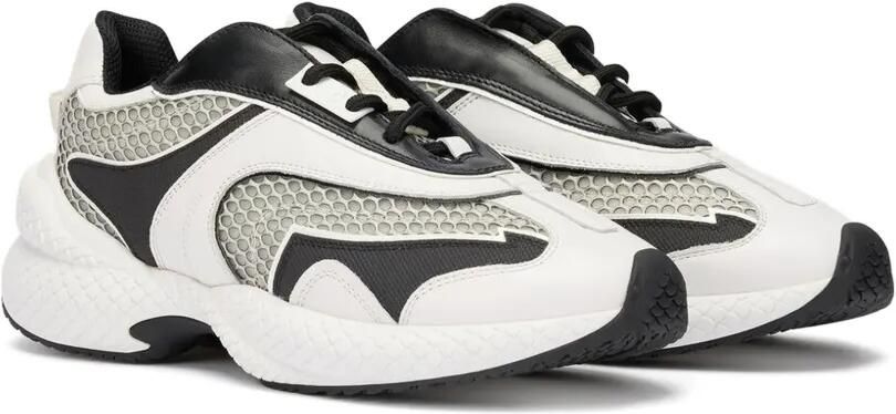 Roberto Cavalli Sneakers met mesh vlakken Wit - Foto 3